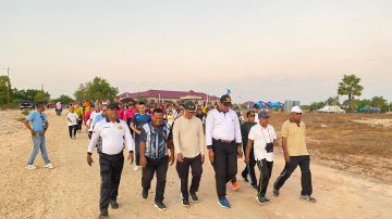 Songsong HUT Bayangkara, Polres Sabu Raijua Gelar Olahraga Bersama 