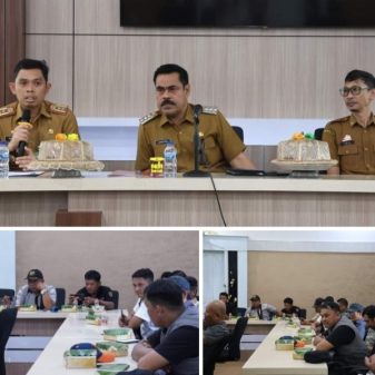 Silahturahmi Pj Bupati Pinrang Bersama Insan Pers Se -Kabupaten Pinrang