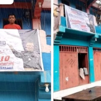 Lagi ! Netralitas ASN Dipertanyakan Oknum Guru P3K Ketahuan Sebar dan Pasang Banner Calon Bupati Pinrang