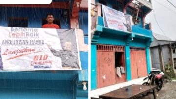 Lagi ! Netralitas ASN Dipertanyakan Oknum Guru P3K Ketahuan Sebar dan Pasang Banner Calon Bupati Pinrang