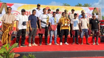 Tokoh Adat dan Pemerhati Budaya Apresiasi Polres Sabu Raijua Gelar Lomba Kuda Menari 