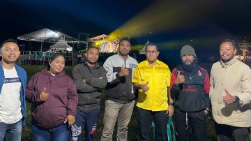 Melki Laka Lena Beri Dukungan Nyata Untuk Malam Musik Kreatif Kawula Muda Colega Ngada