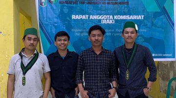 Tri Hardian syah A, Terpilih Sebagai Nakhoda Baru HMI Komisariat FKIP Universitas Muslim Maros