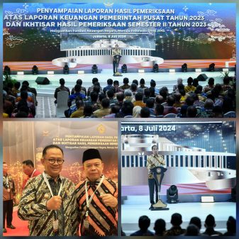 Pj. Wali Kota Bekasi R. Gani Muhamad Penuhi Undangan Presiden RI Di Gedung JCC DKI Jakarta