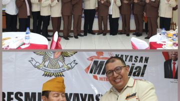 Peresmian Yayasan Milenial Mitra Veteran Indonesia di Gedung Veteran RI, Chandra Mahar Dhika Dilantik Sebagai Ketua