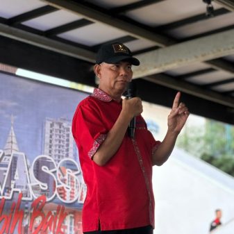 Dikawal GRIB Jaya Sulsel, Busrah Abdullah Resmi Deklarasikan Diri Maju Dalam Pilwali Kota Makassar