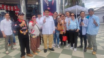 Syukuran dan Peresmian Rumah Kemenangan Yulius Selvanus Komasing Cagub Sulut 2024-2029