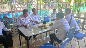DPC LAKI P45 Maros Lakukan Audince ke Kementerian Agama Kabupaten Maros Terkait Gaji Honorer