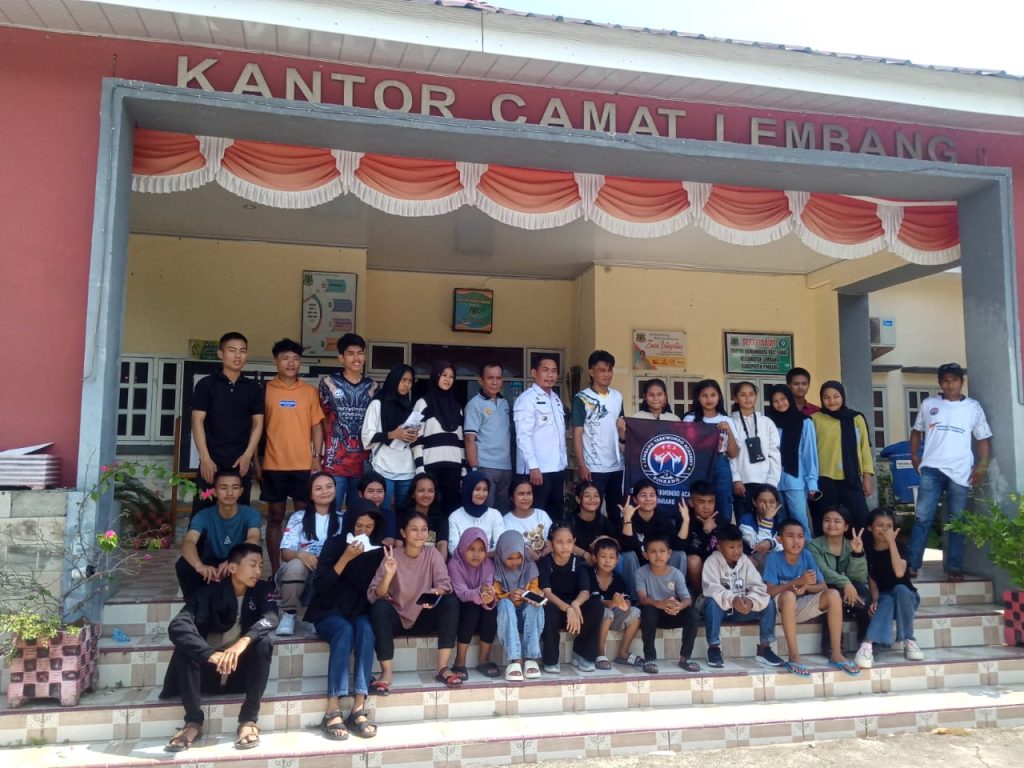 Pelepasan Altlit Taekwondo Oleh Ketua Cabor Taekwondo Pinrang