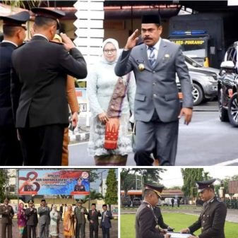 Pj.Bupati Pinrang Hadiri Acara Ulang Tahun Bayangkara Ke-78