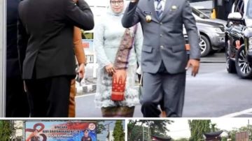 Pj.Bupati Pinrang Hadiri Acara Ulang Tahun Bayangkara Ke-78