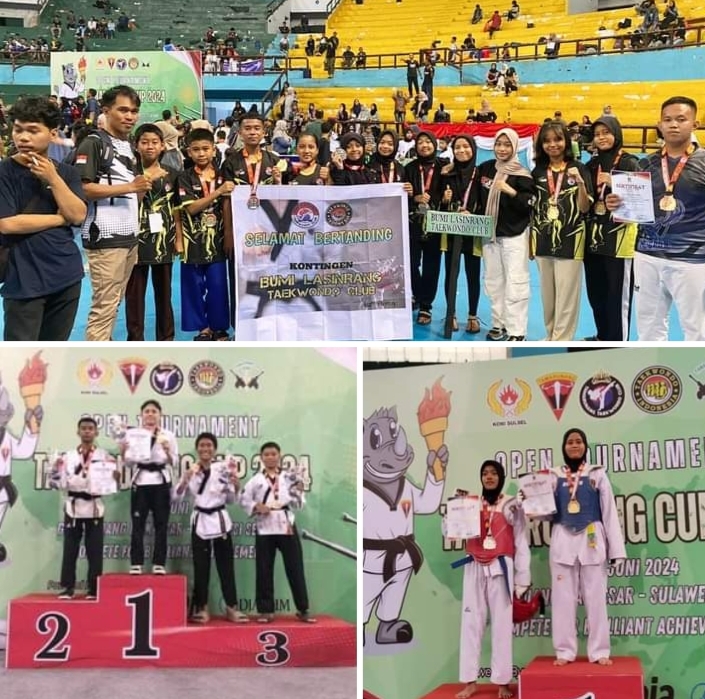 Bumi Lasinrang Taekwondo Club, Menyabet Medali Pada Turnamen Tamarunang Cup 2024