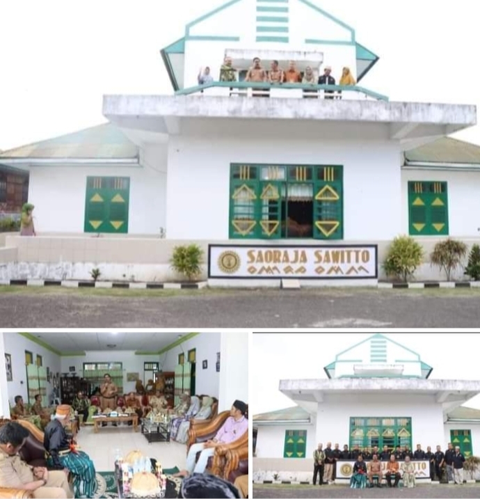 Pj Bupati Pinrang Silaturahmi di Saoraja Keluarga Besar Addatuang Sawitto