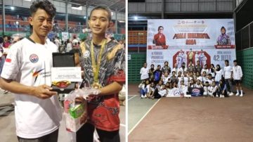 Brianus Rial Berhasil Tampil Sebagai Best Player Cadet Putra Di RMMA Cup Piala Walikota.