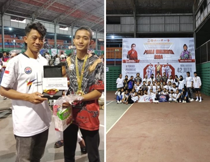 Brianus Rial Berhasil Tampil Sebagai Best Player Cadet Putra Di RMMA Cup Piala Walikota.