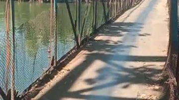 Jembatan Gantung Sudah Keropos, LAKI P 45 Maros Minta Bupati Maros Evaluasi Kinerja Kadisnya