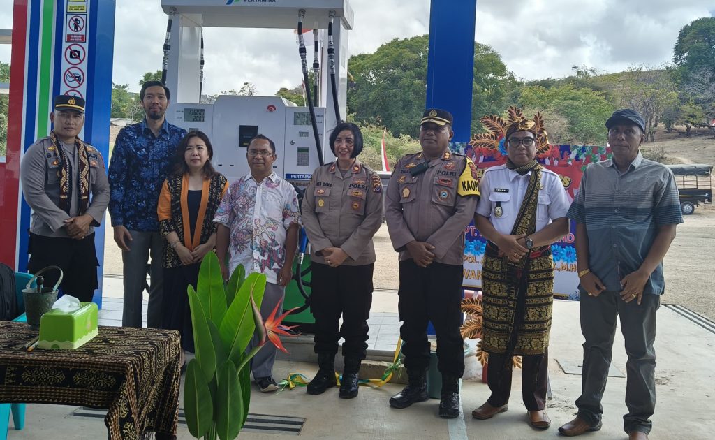 SPBU di Sabu Raijua Diresmikan, Antoni Niti Susanto : SPBU Menjadi Motor Penggerak Ekonomi