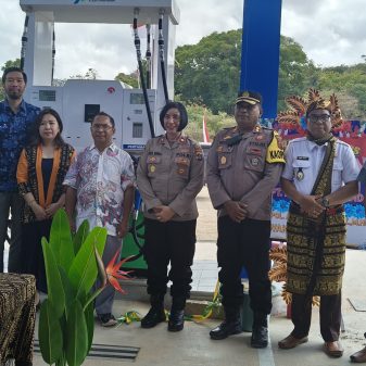 SPBU di Sabu Raijua Diresmikan, Antoni Niti Susanto : SPBU Menjadi Motor Penggerak Ekonomi