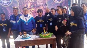 XTC 09 PAC Jatibarang, Indramayu, Berikan Santunan Anak Yatim, dalam Anniversary ke-15. 