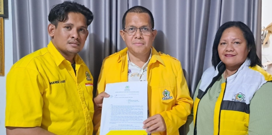 Partai Golkar Resmi Tunjuk Rae Manoe Lado Jabat Ketua DPRD Sabu Raijua Periode 2024-2029