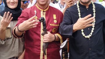 Dampingi Cawabup Kang Erwan, Abah Anton Charliyan Ingatkan Warga Jabar Jangan Terprovokasi Kampanye Hitam