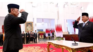 Presiden Prabowo Lantik Wiranto Luhut Dudung Dan Stafsus Presiden