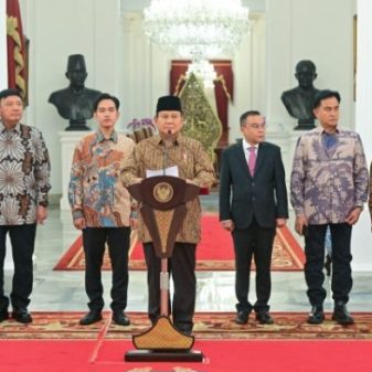 Ini Daftar Kabinet Merah Putih Presiden Prabowo Wapres Gibran