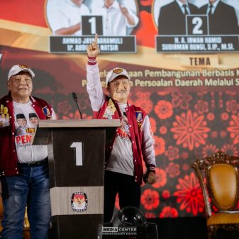 Paparkan Program Rasional dan Realistis, Masyarakat Sawitto Alihkan Dukungan Ke Paslon JADI