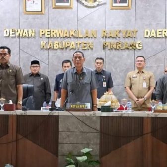Pj Bupati Pinrang Hadiri Rapat Paripurna DPRD Kabupaten Pinrang