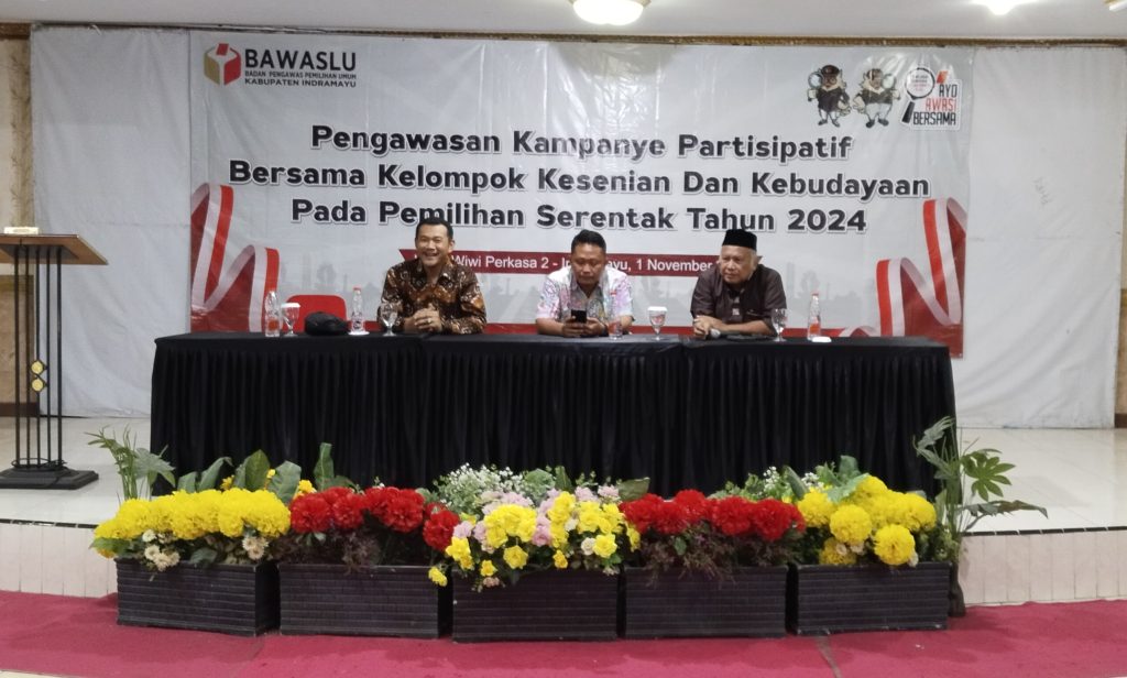 Pengawasan Partisipatif Pemilu, Bawaslu Indramayu Gandeng Kelompok Kesenian Kebudayaan Dan Organisasi