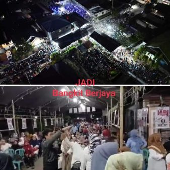 Ratusan Pendukung JADI Hadir Dalam Kampanye Tertutup Menginginkan Perubahan