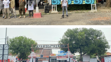 Indramayu : Penertiban Alat Peraga Kampanye Berjalan Baik