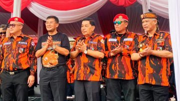 Anton Charliyan Dampingi Kang Erwan, Ormas PP Jabar Deklarasi Dukung Paslon Cagub dan Cawagub Jabar Paslon No 4  Dermawan