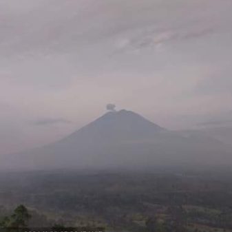 Jumat 22 November BMKG Indonesia Laporkan Semeru Erupsi