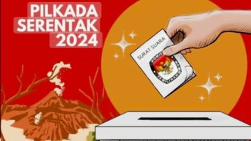 Pj Bupati Pinrang Didampingi Ketua TP PKK Salurkan Hak Pilih dan Tinjau TPS