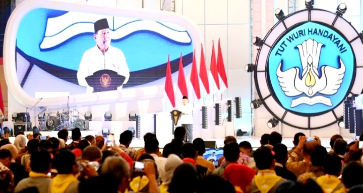 Presiden Prabowo Pecah Record Pertama Dalam Sejarah Alokasi Tertinggi Untuk Pendidikan