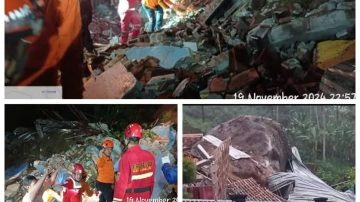 Purworejo Jawa Tengah, Musibah Tanah Longsor Tiga Warga Meninggal Dunia