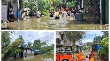 Tiga Hari Diguyur Hujan Deras, Empat Kecamatan Wilayah Kalbar Dilanda Banjir