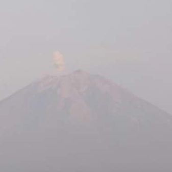 Gunung Semeru Meletus,Warga Dihimbau Waspada Potensi Guguran Lava Dan Awan Panas