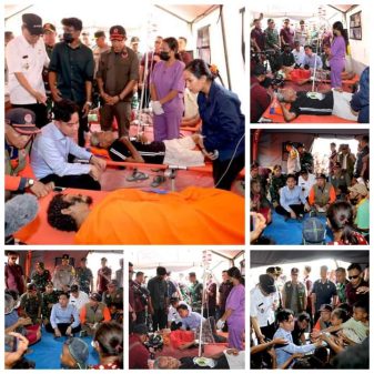 Letusan Lewotobi Mencekam, Wapres Gibran Kunjungi Warga Pengungsi