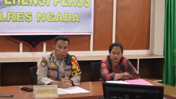 Polres Ngada NTT Ringkus Tersangka Tindak Pidana Pencabulan Anak