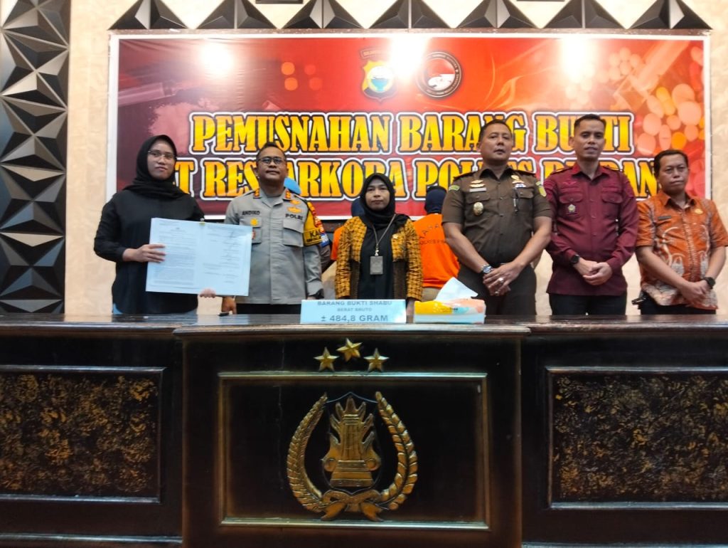 Sat Resnarkoba Pinrang Musnakan Barang Bukti Narkotika Jenis Sabu