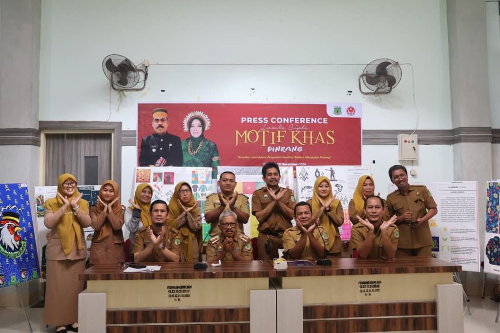 Pengumuman Pemenang Lomba Cipta Motif Khas Pinrang