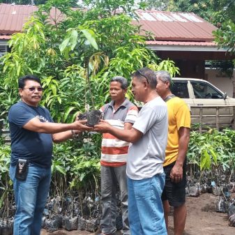 Nagekeo : Anggota DPR RI Julie Laiskodat Bantu Bibit Tanaman Unggul