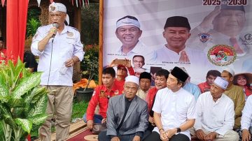 Irjen. Pol. (Purn.) Dr. Drs. H. Anton Charliyan, M.P.K.N. Hadiri Acara Syukuran Dedi Erwan dan Dedy Jenal