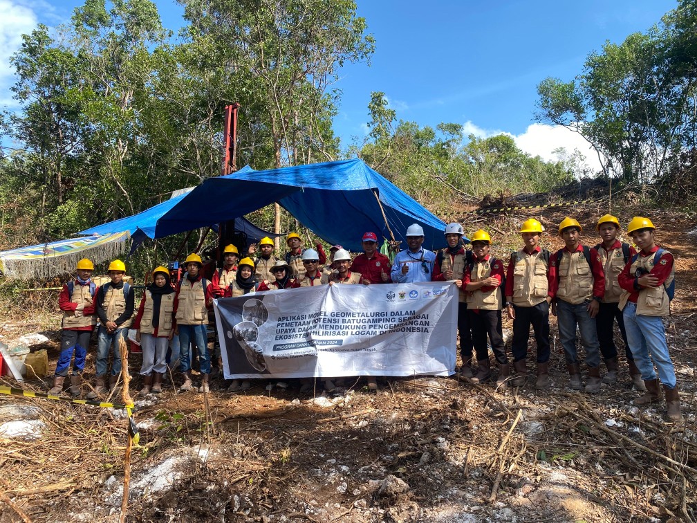 Dukung Kebijakan Hilirisasi Nikel, UNHAS Kerja Sama Bersama PT Geo Gea Hadirkan Model Geometalurgi Logam Kritis