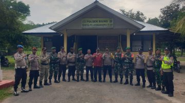 Polsek Riung Ngada Apel Konsolidasi Pengamanan Malam Tahun Baru 2025