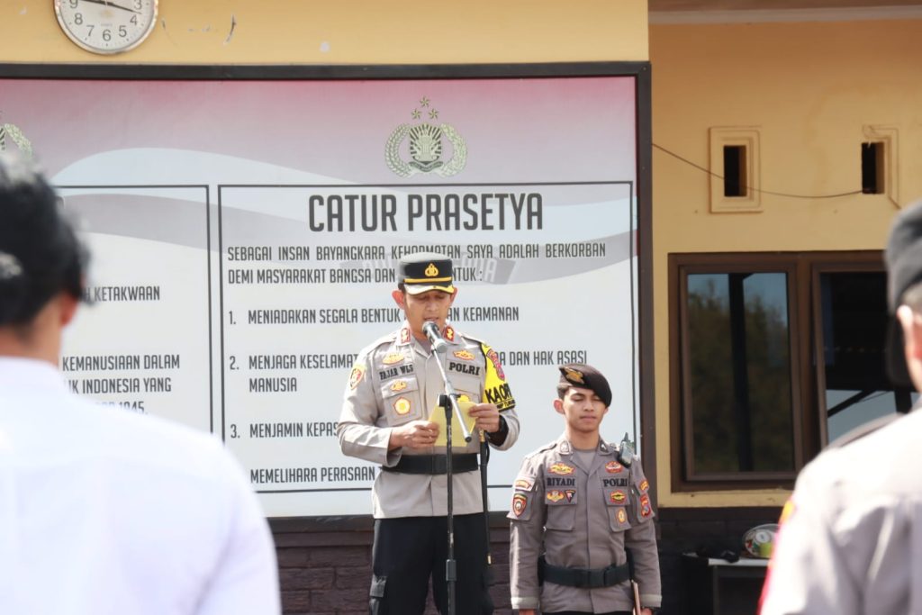 Operasi Lilin Turangga 2024, Kapolres Ngada Pastikan Kesiapan 120 Personel Gabungan