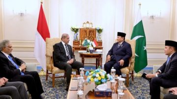 Presiden Prabowo Bahas Peningkatan Kerja Sama Ekonomi dan Perdagangan Bersama PM Pakistan