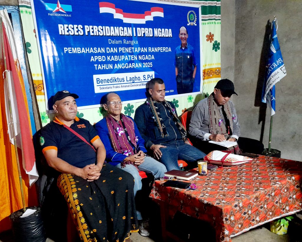 Fraksi Amanat Demokrat DPRD Ngada Tampilkan Warna Baru Jemput Aspirasi Bersama